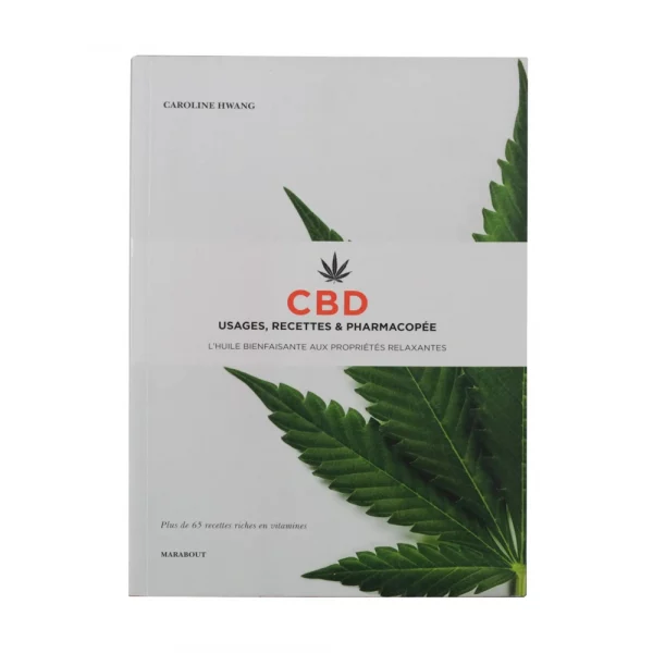 Couverture du livre CBD – 65 façons de l’adopter au quotidien édité chez Marabout
