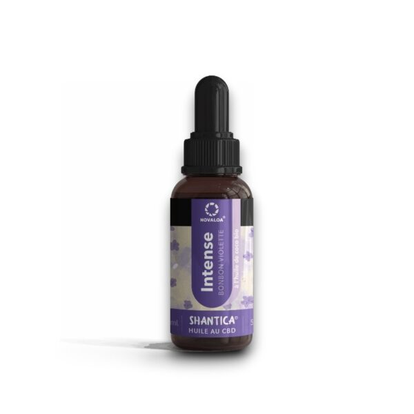 Huile CBD L’Intense – spectre complet – CBD, CBG, CBN – flacon 10 ml